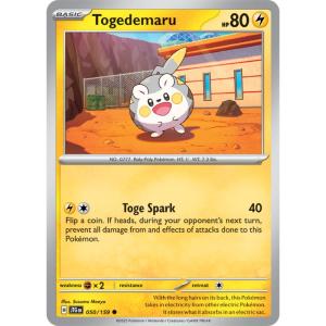 SV9 - Journey Together - 050/159 - Togedemaru - Common Reverse