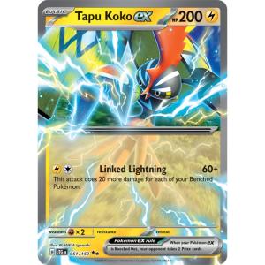 SV9 - Journey Together - 051/159 - Tapu Koko ex - Double Rare