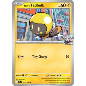 SV9 - Journey Together - 052/159 - Iono’s Tadbulb - Common Reverse