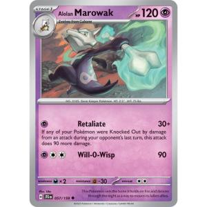 SV9 - Journey Together - 057/159 - Alolan Marowak - Uncommon Reverse