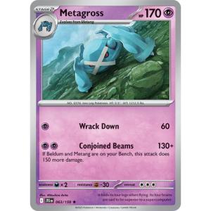 SV9 - Journey Together - 063/159 - Metagross - Rare