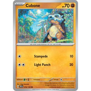 SV9 - Journey Together - 076/159 - Cubone - Common Reverse