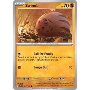 SV9 - Journey Together - 077/159 - Swinub - Common Reverse