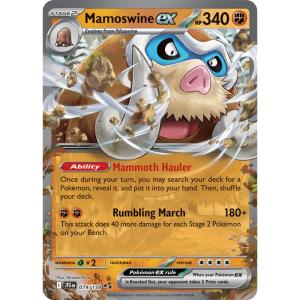 SV9 - Journey Together - 079/159 - Mamoswine ex - Double Rare