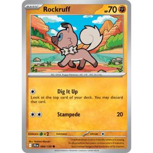 SV9 - Journey Together - 084/159 - Rockruff - Common