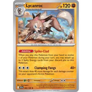 SV9 - Journey Together - 085/159 - Lycanroc - Rare
