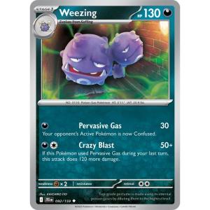 SV9 - Journey Together - 092/159 - Weezing - Uncommon