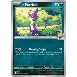 SV9 - Journey Together - 096/159 - N’s Purrloin - Common Reverse