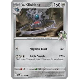 SV9 - Journey Together - 105/159 - N’s Klinklang - Uncommon