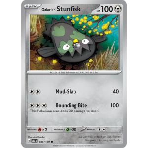 SV9 - Journey Together - 106/159 - Galarian Stunfisk - Common Reverse