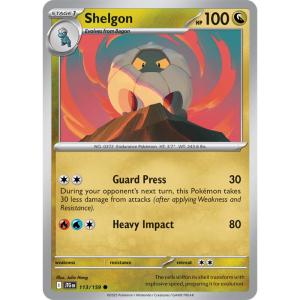 SV9 - Journey Together - 113/159 - Shelgon - Common Reverse