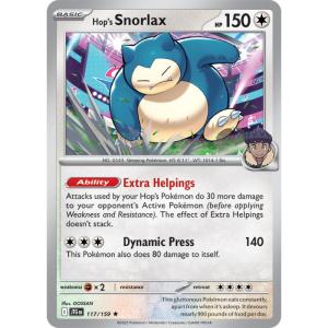 SV9 - Journey Together - 117/159 - Hop’s Snorlax - Rare