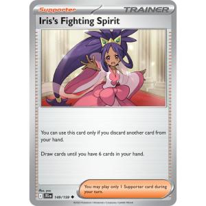 SV9 - Journey Together - 149/159 - Iris’s Fighting Spirit - Uncommon