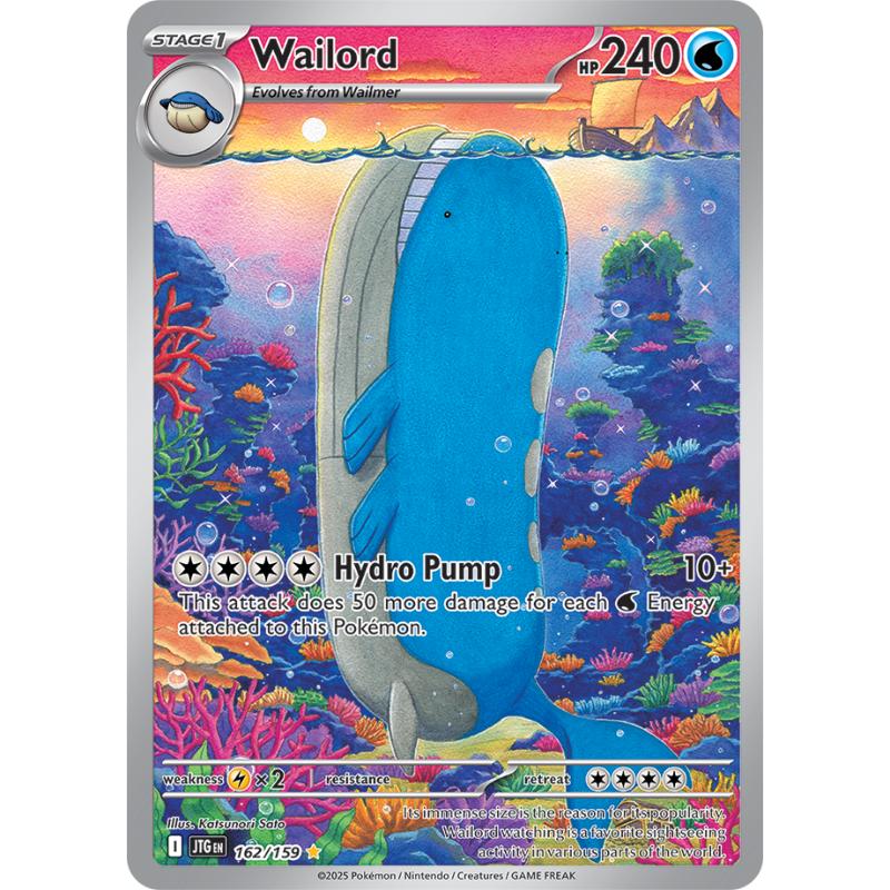 SV9 - Journey Together - 162/159 - Wailord - Illustration Rare