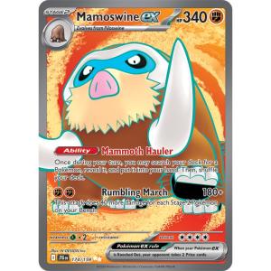 SV9 - Journey Together - 174/159 - Mamoswine ex - Ultra Rare