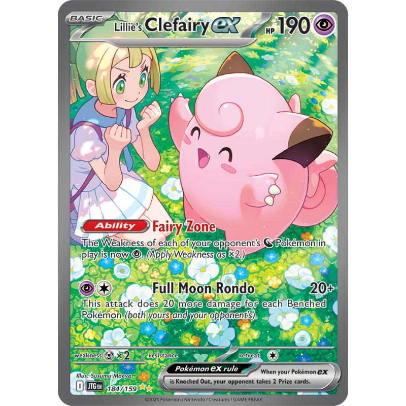 SV9 - Journey Together - 184/159 - Lillie’s Clefairy ex - Special Illustration Rare