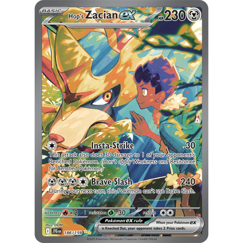 SV9 - Journey Together - 186/159 - Hop’s Zacian ex - Special Illustration Rare