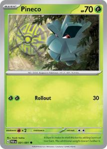 SV4.5 - Paldean Fates - 001/091 - Pineco - Common