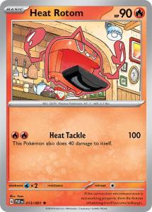 SV4.5 - Paldean Fates - 013/091 - Heat Rotom - Rare