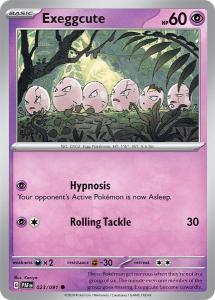 SV4.5 - Paldean Fates - 023/091 - Exeggcute - Common Reverse