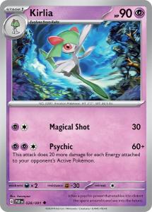 SV4.5 - Paldean Fates - 028/091 - Kirlia - Uncommon