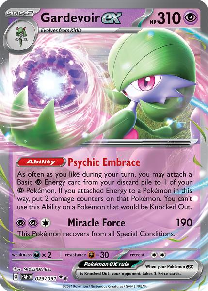 SV4.5 - Paldean Fates - 029/091 - Gardevoir ex - Double Rare