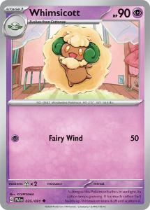 SV4.5 - Paldean Fates - 035/091 - Whimsicott - Uncommon