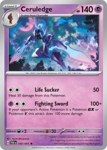 SV4.5 - Paldean Fates - 040/091 - Ceruledge - Rare