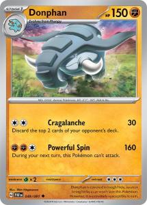 SV4.5 - Paldean Fates - 049/091 - Donphan - Uncommon Reverse