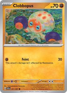 SV4.5 - Paldean Fates - 051/091 - Clobbopus - Common