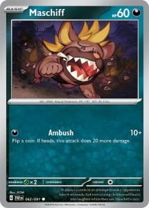 SV4.5 - Paldean Fates - 062/091 - Maschiff - Common
