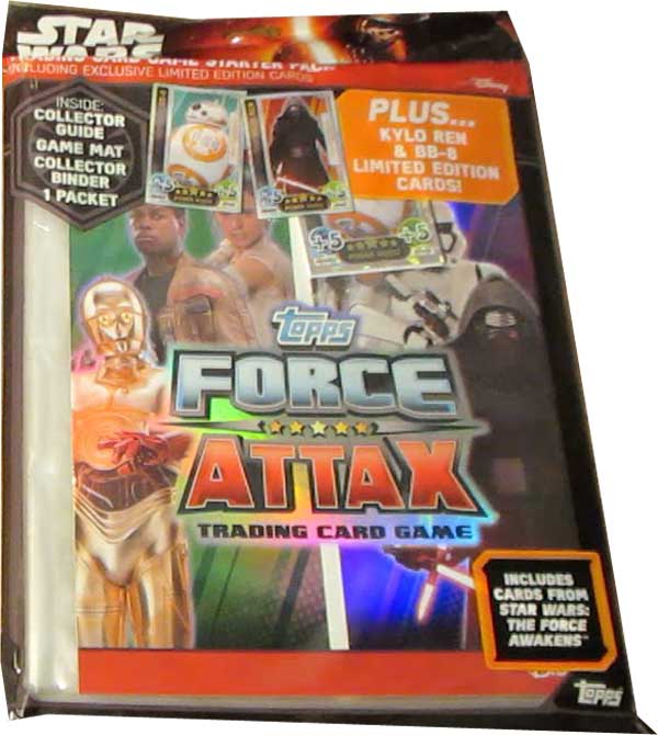 Starter Pack, Star Wars Force Attax (The force awakens)