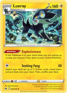 SWSH12.5 - Crown Zenith - 044/159 - Luxray - Rare