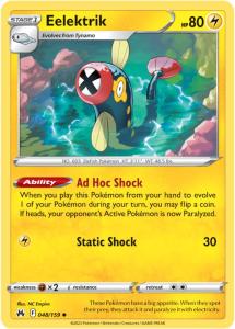 SWSH12.5 - Crown Zenith - 048/159 - Eelektrik - Uncommon