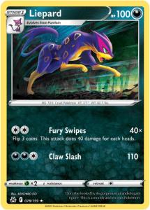 SWSH12.5 - Crown Zenith - 078/159 - Liepard - Rare