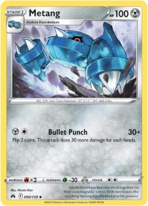 SWSH12.5 - Crown Zenith - 090/159 - Metang - Uncommon