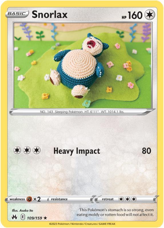 SWSH12.5 - Crown Zenith - 109/159 - Snorlax - Rare