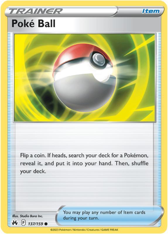 SWSH12.5 - Crown Zenith - 137/159 - Poké Ball - Common Reverse