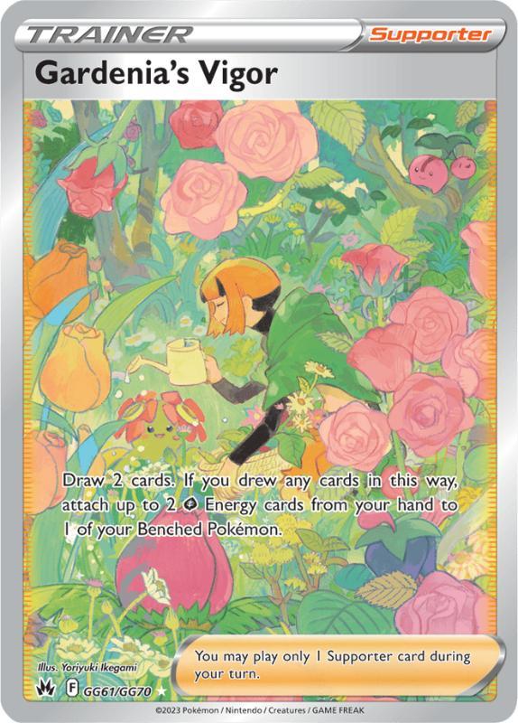 Pokemon Crown Zenith - GG61/GG70 - Gardenia's Vigor