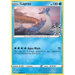 SWSH1 - Sword & Shield - 048/202 - Lapras - Holo Promo (Snowflake)