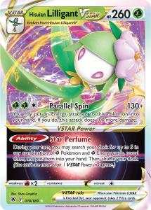 SWSH10 - Astral Radiance - 018/189 - Hisuian Lilligant VSTAR - Rare