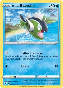 SWSH10 - Astral Radiance - 043/189 - Hisuian Basculin - Common
