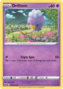 SWSH10 - Astral Radiance - 063/189 - Drifloon - Common