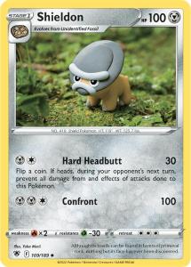 SWSH10 - Astral Radiance - 109/189 - Shieldon - Uncommon