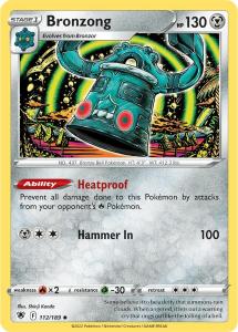 SWSH10 - Astral Radiance - 112/189 - Bronzong - Uncommon