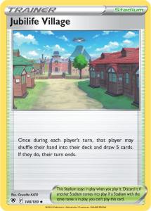 SWSH10 - Astral Radiance - 148/189 - Jubilife Village - Uncommon Reverse