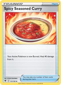 SWSH10 - Astral Radiance - 151/189 - Spicy Seasoned Curry - Uncommon Reverse