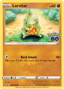 SWSH10.5 - Pokemon GO - 037/078 - Larvitar - Common