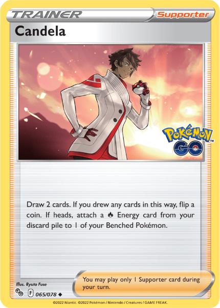 SWSH10.5 - Pokemon GO - 065/078 - Candela - Uncommon Reverse