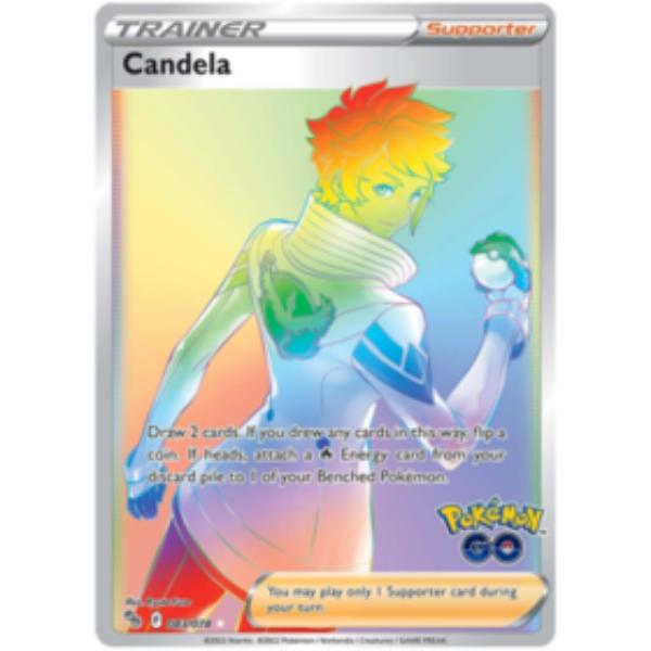 SWSH10.5 - Pokemon GO - 083/078 - Candela - Rainbow Rare